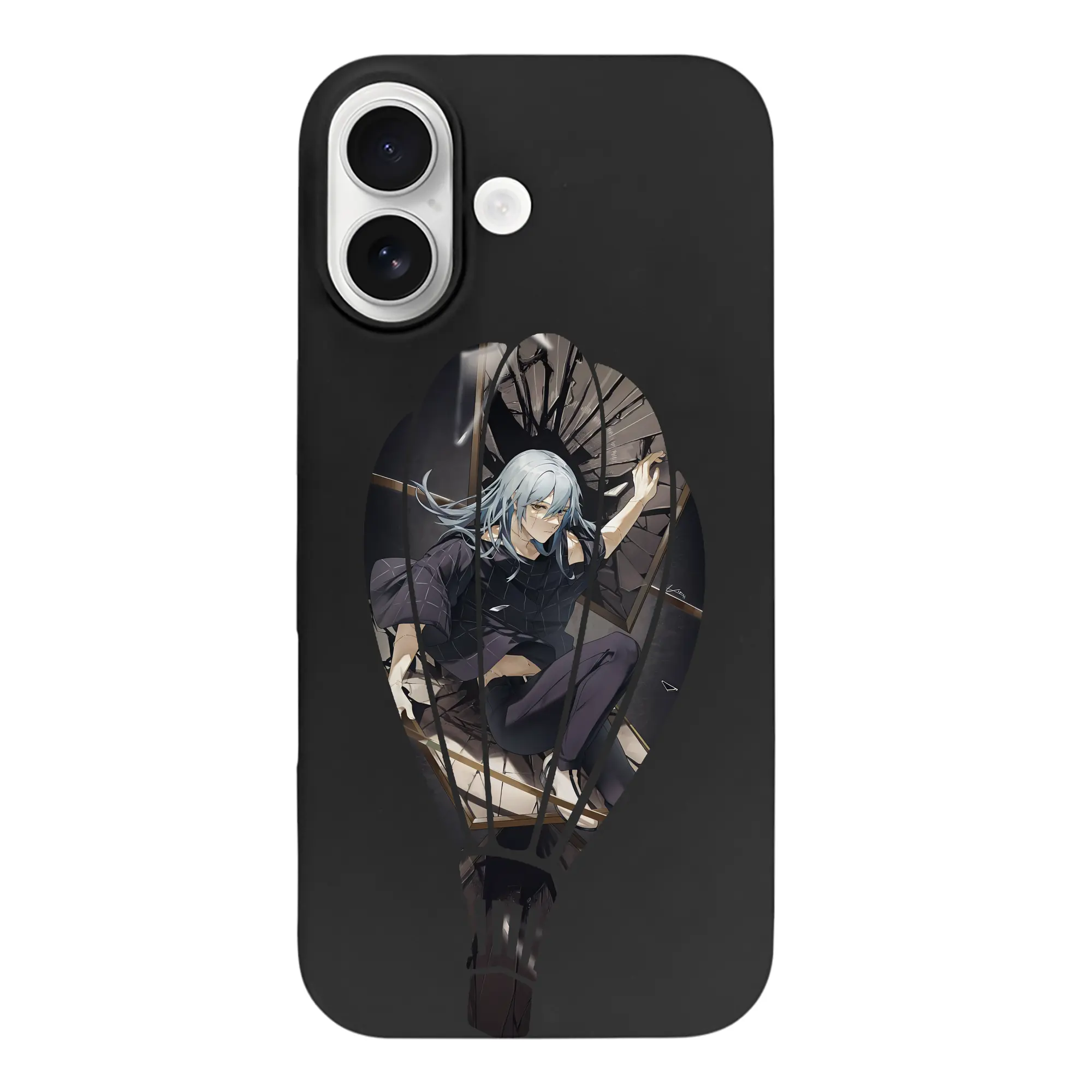 呪術廻戦 グッズ,真人 - iPhone 17 シリーズ シリコンケース 薄型 耐衝撃 指紋防止 ソフトタッチカバー 精密フィット 傷防止 保護ケース iPhone 17/17 Air/17 Pro/17 Pro Max 対応